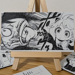 Imán de Anya Forger (6,5 x 12 cm) – Escena de prisioneros de guerra de Spy x Family / Decoración de anime impresa en 3D / Regalo otaku hecho a mano
