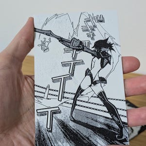 Aimant Kill la Kill - Lames de ciseaux Ryuko Matoi, 8 x 13 cm, décoration anime 3D fait main