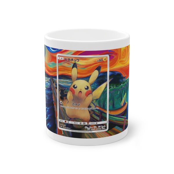 "Erweiterte Art ""Pikachu Munch"" Becher: Schlürfen mit Stil."