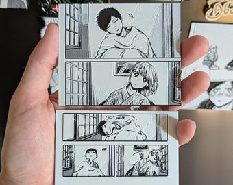 Blue Box Manga Magnet: Taiki & Chinatsu Sleep Surprise Fan Art