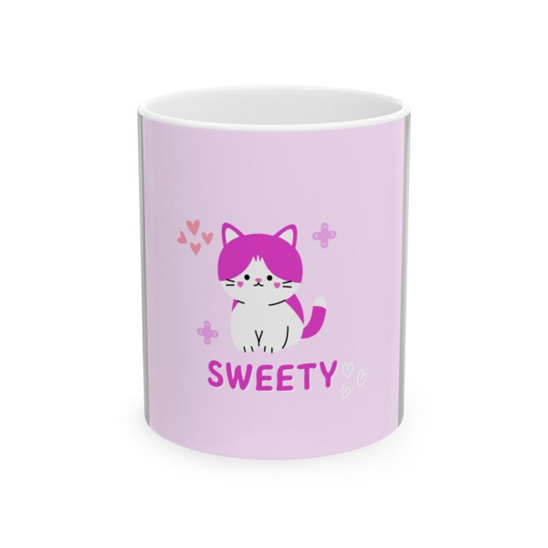 Tasses animal mignons cat ,tasse à café, idée cadeau mug,idée cadeau tendance,tasse animal
