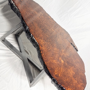 Live Edge Redwood Burl Table [SOLD]