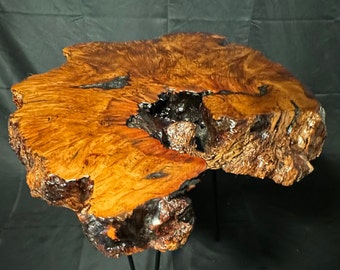 Maple Burl Table