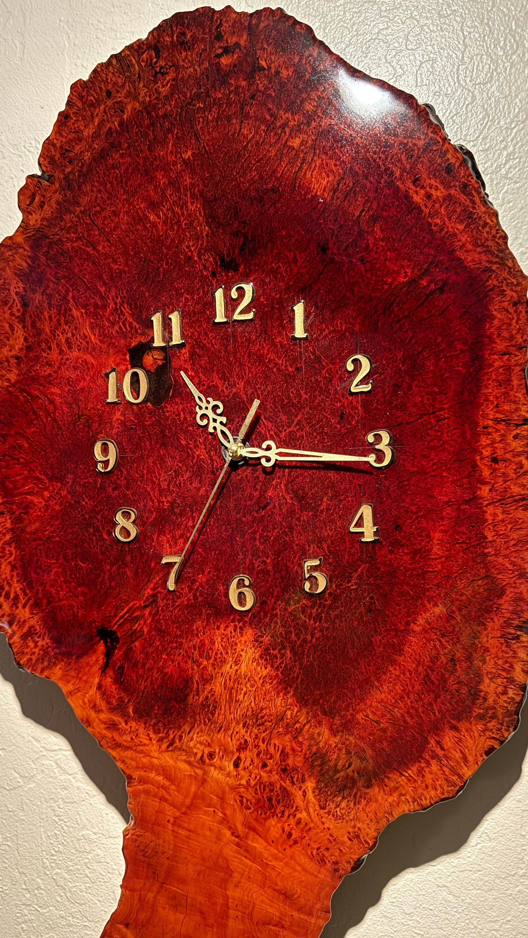 Large Redwood Burl Clock *RARE* [SOLD] - Etsy