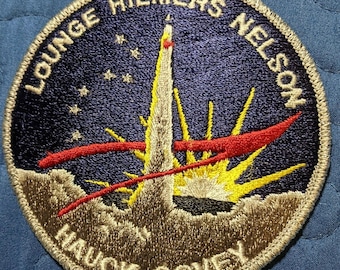 NASA Crew Patch Discovery STS-26 Lounge Hilmers Nelson Hauk Covey New Vintage 1988