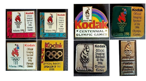 Pin's KODAK JO - Jeux Olympiques - Vintage Photographie Rare