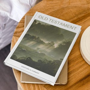 Christian Coffee Table Book, Hardcover Decorative Book, MCM Decor, Table Decor, 180+ Page A4 A5 Modern Coffee Table Book, Housewarming Gift