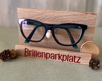 Brillenparkplatz / Halterung für Brille