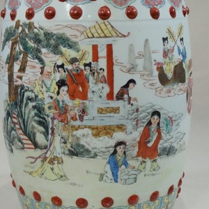 1960s PALACE LADIES IN The Garden Porcelein Garden Seat image 10
