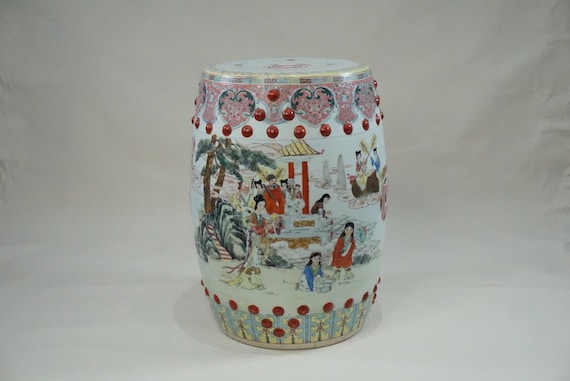 1960s PALACE LADIES IN The Garden Porcelein Garden Seat