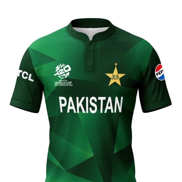 Personalized Pakistan Cricket T20 World Cup 2024 Fan Shirt