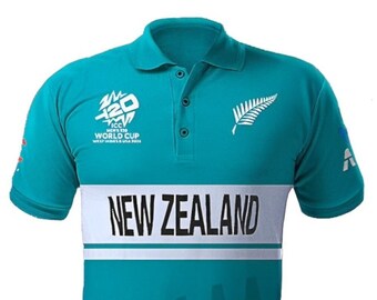 Customized New Zealand 2024 T20 World Cup Fan Shirt