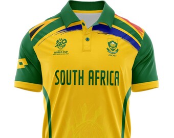 Customized South Africa 2024 T20 World Cup Fan Shirt