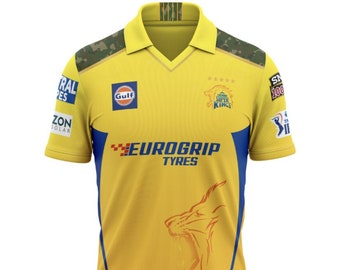 Customized Chennai Super Kings 2024  Fan Jersey – CSK