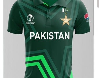 Customized Pakistan Cricket World Cup 2023 Fan shirt