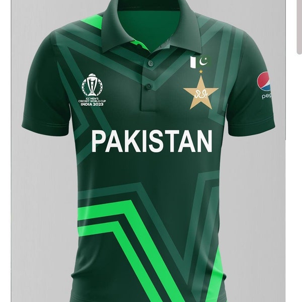 Customized Pakistan Cricket World Cup 2023 Fan shirt