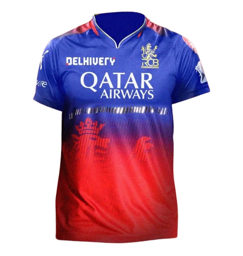 Customized Royal Challengers Bangalore 2024 Fan Jersey RCB image 3