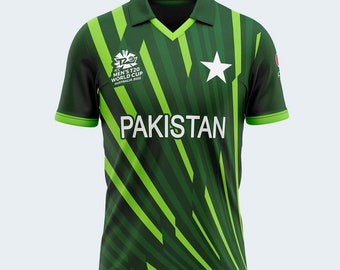 Customized Pakistan Cricket T20 World Cup Fan Shirt