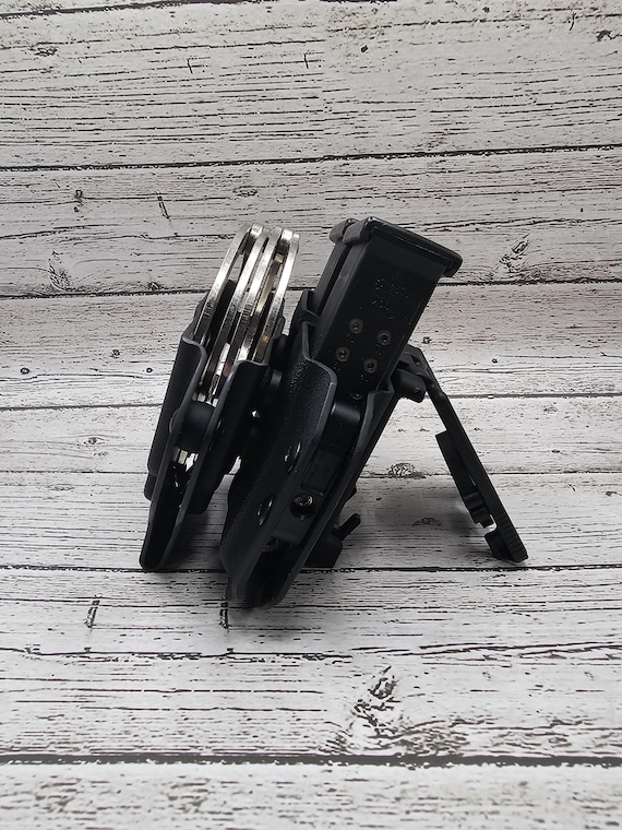 Kydex 9/40 Double Magazine Pouch and Hand Cuff Combo - Etsy