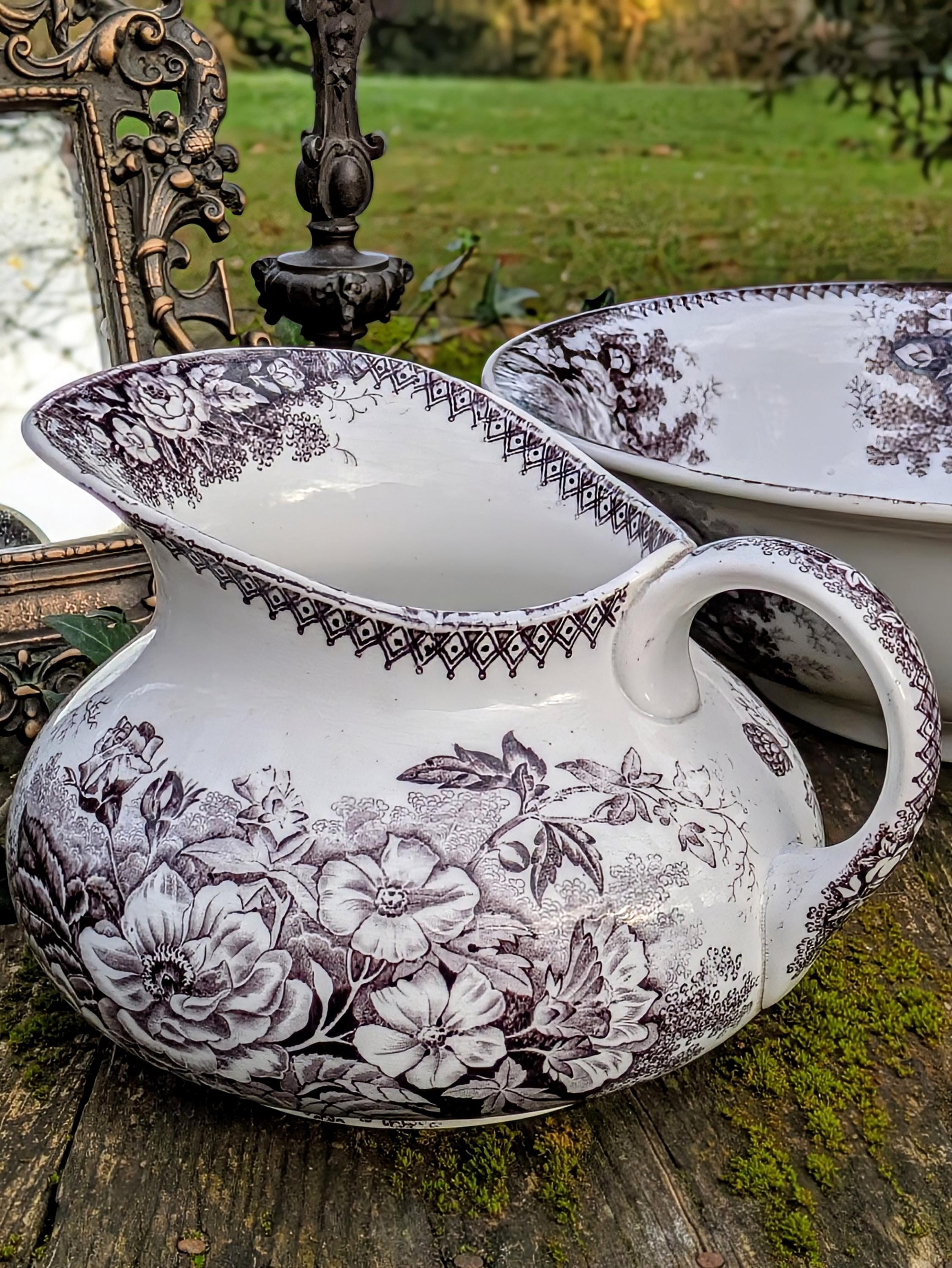 Sarreguemines jardiniere - Etsy France