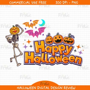 Happy Halloween Png | Sublimation Design Download | Happy Halloween Png | Trick or Treat Png | Halloween Vibes Png | Instant Download | PNG