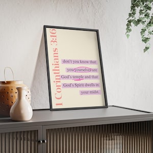 Christian Posters | Bible Verse | Jesus Loves You | Affirmations | Custom Christian Print | God is Good | Inspirational Quotes