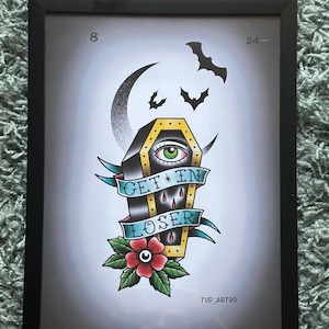 Framed Tattoo Flash