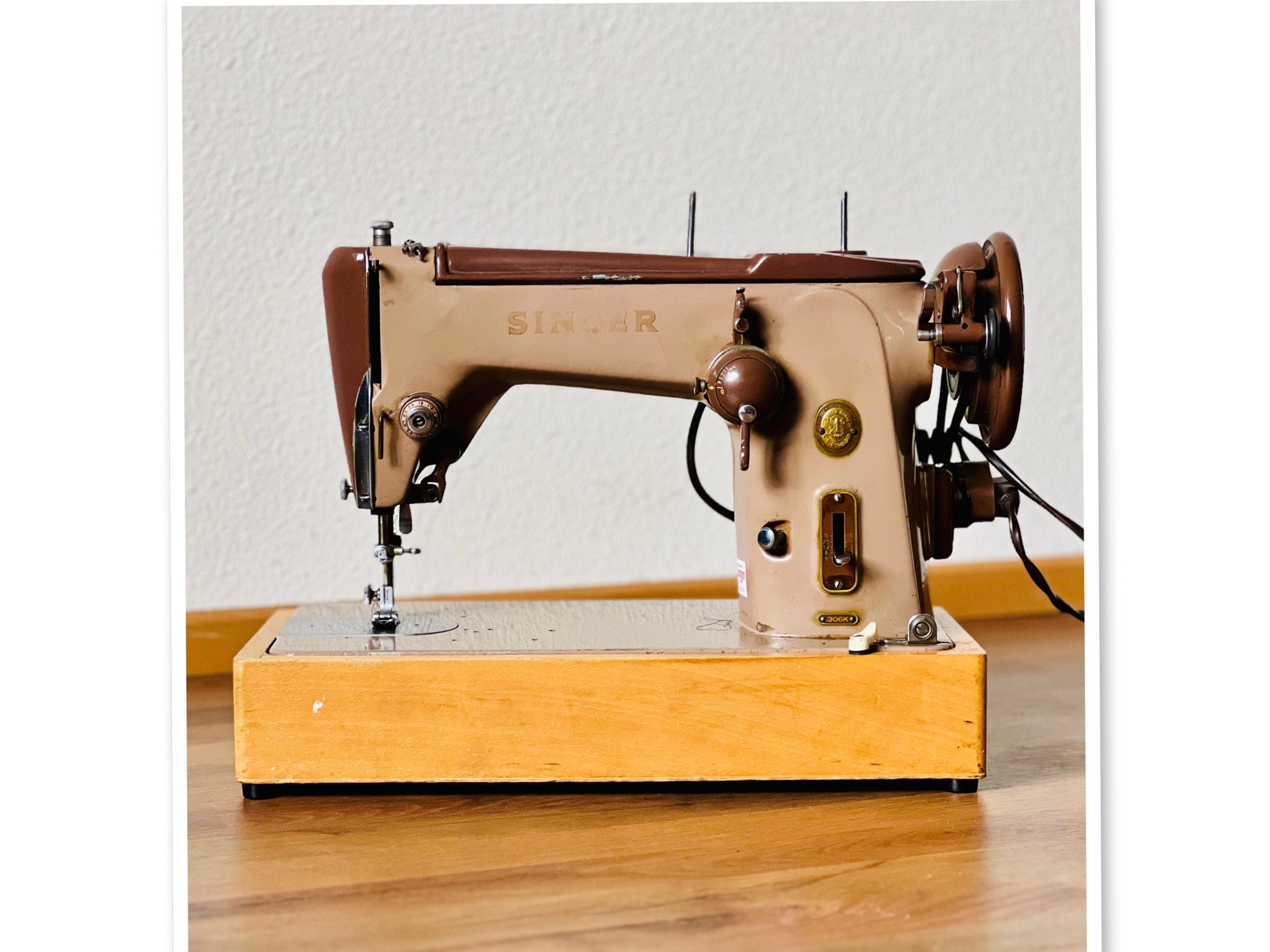 Fantastic Find Antique Vintage Model 306 Singer Semi Fantastic Find Antique Vintage Model 306 Singer Semi
