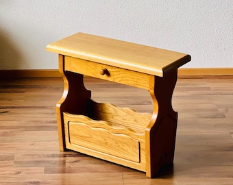 Mid Century Nightstand, Oak Nightstand, Side Table, Bedside Table, End Table, Simple Night Stand, Modern Side Table, Wood Nightstand