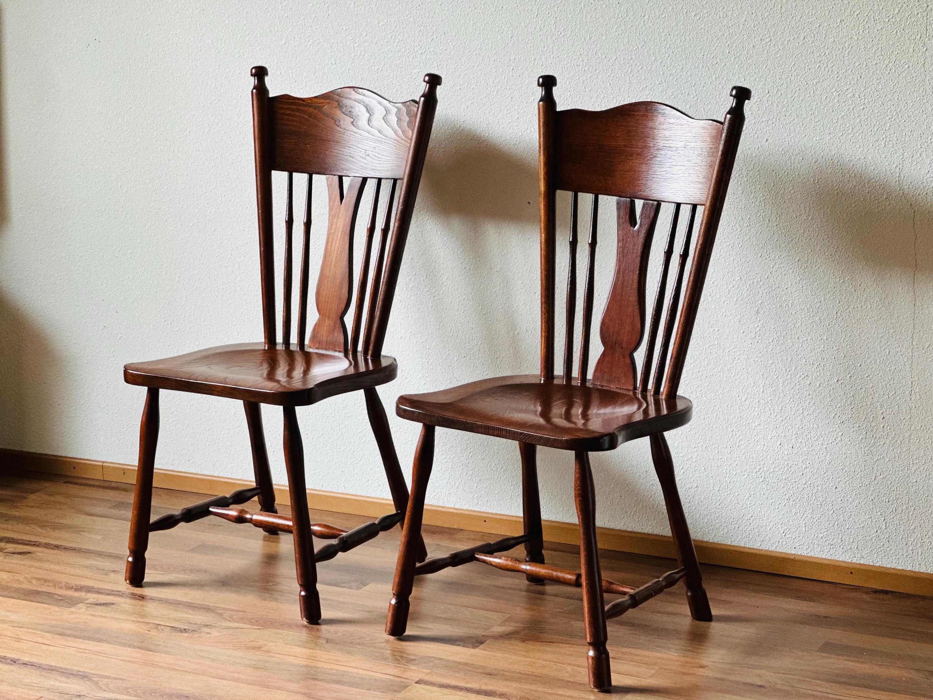 Spindle back farmhouse dining chairs - Etsy 日本