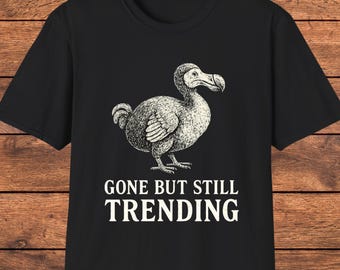 Dodo Shirt, Conservation Awareness Tee, Vintage Bird Graphic, Gift for Animal Lovers