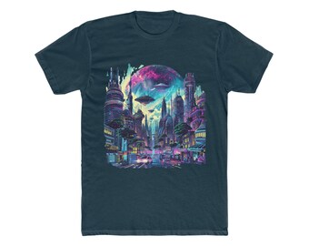 Men's Neon Sci-Fi T-Shirt