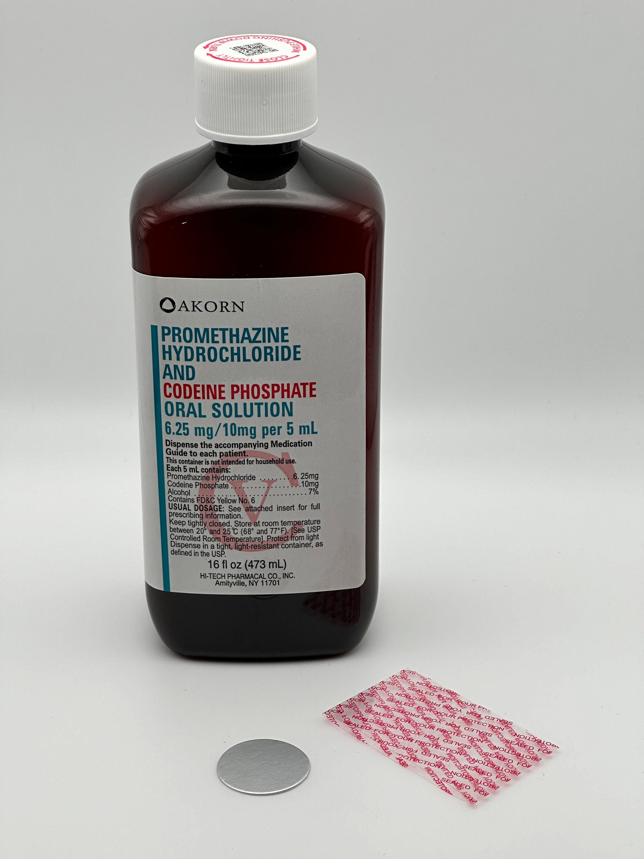 Akorn Syrup EMPTY High Quality Lean Prop Bottle - Etsy