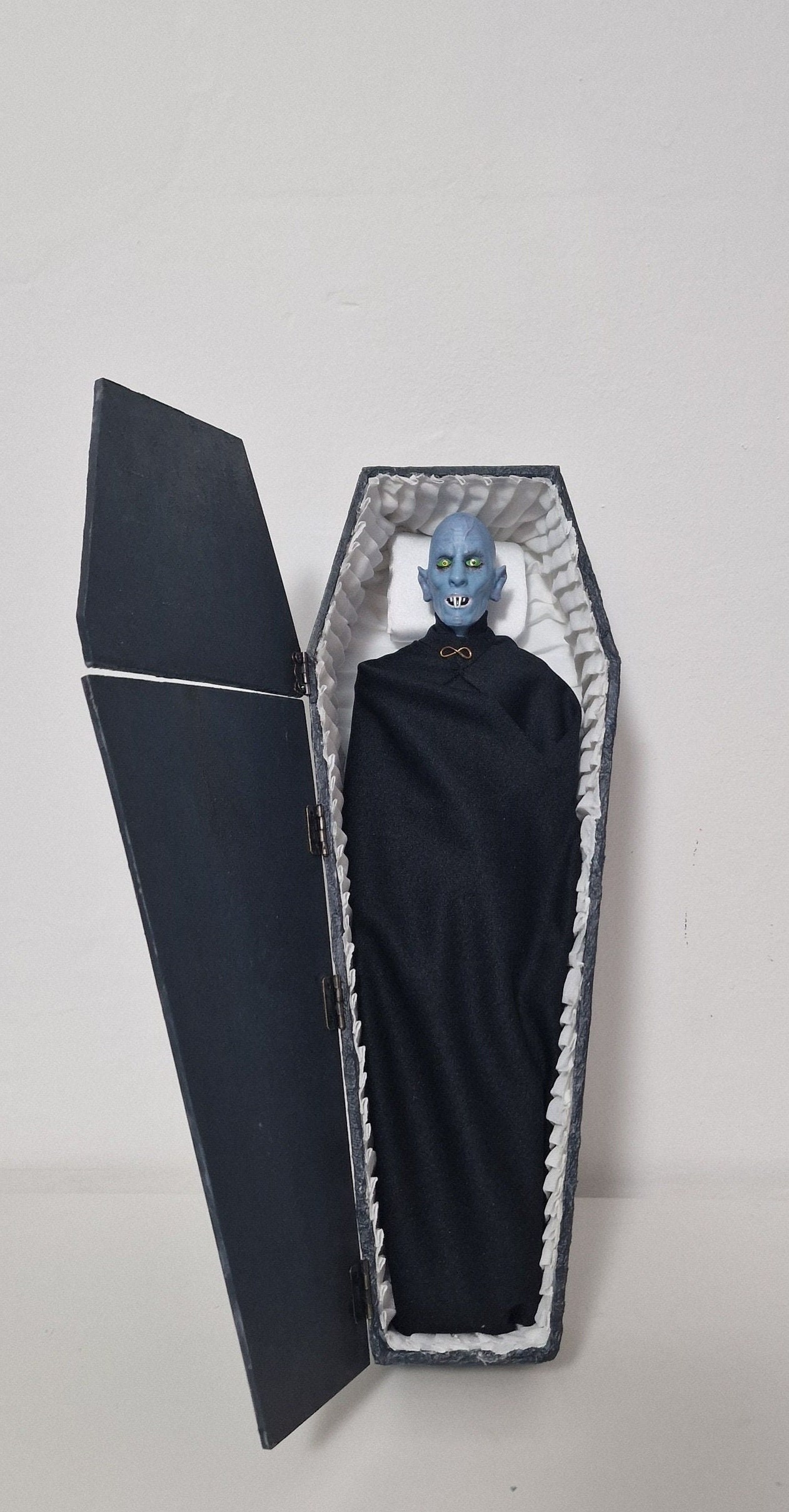 白骨幽霊　ソフビ　vinart playtoy Salems Lot 1/6 Scale Custom Figure With Coffin Super