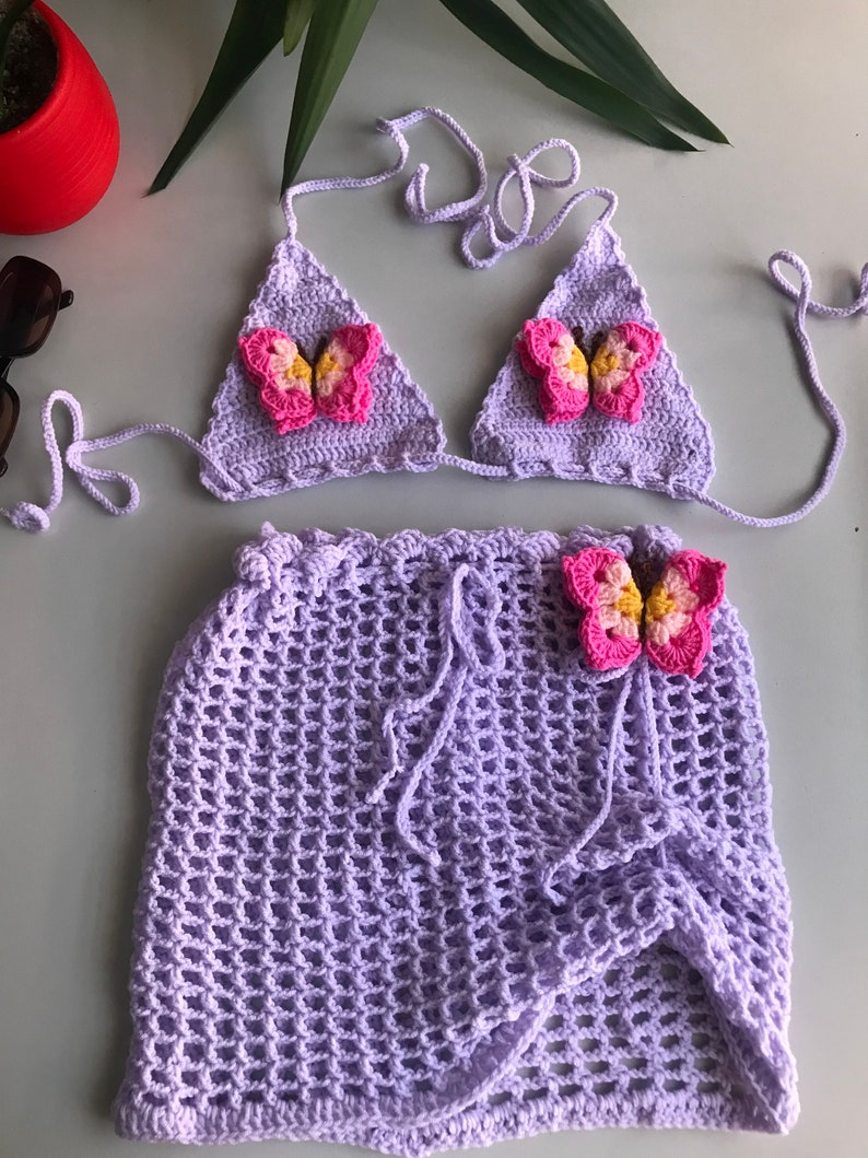 The Serena set - Crochet bikini set