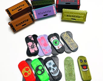 Kickflip Magnetic Fidget Skateboard