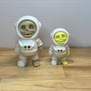 3D Articulated Skeleton Astronaut, Fidget Skeleton Astronaut, Flexi Skeleton Astronaut, 3D Printed Skeleton Astronauts, Skeleton Astronauts