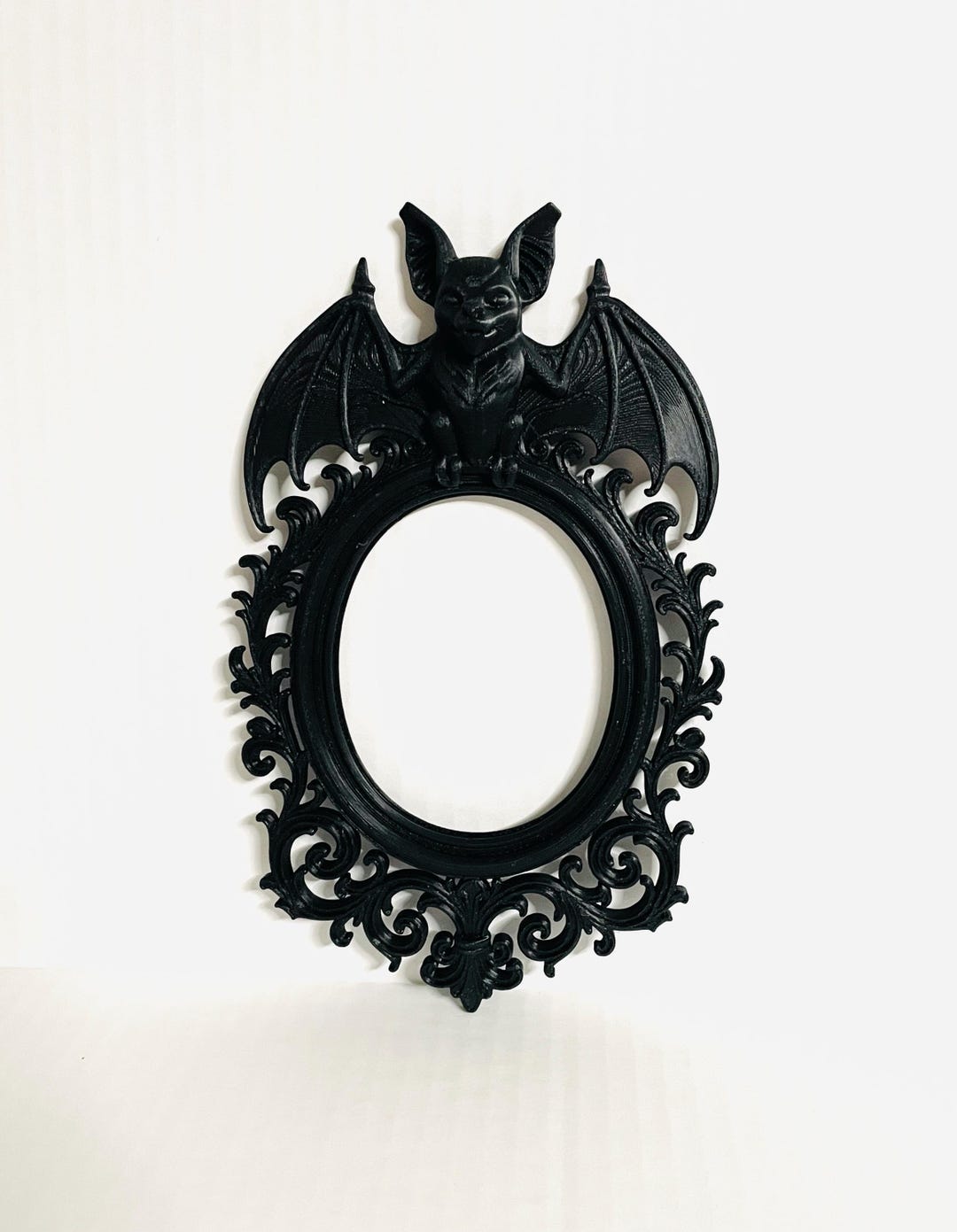 Victorian Gothic Bat Frame: Dark Academia Halloween Decor - Etsy