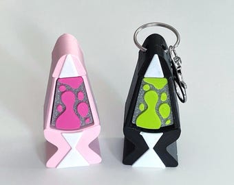 Lava Lamp Clickers 3D Printed | Clicker Desk Fidget  Keyboard Fidget | Backpack/Purse Charm
