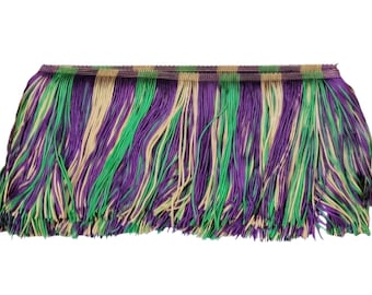 Mardi Gras &quot;Striped&quot; Fringe