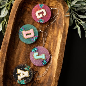 Custom Letter Freshies Personalized letter freshie 4 different colors car freshie car freshener car hanging freshie letter freshie