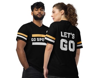 Faites du sport ! Maillot pour les non-amateurs de sport : noir, blanc et or