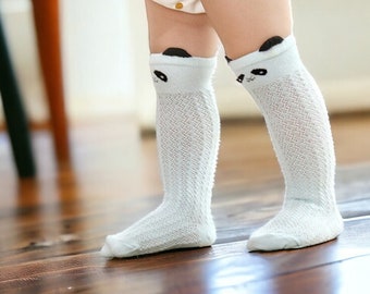 Baby Mosquito Socks Thin Toddler Breathable Cotton Mesh Socks Different Colors Infant Clothing