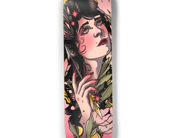 Lorelai Skateboard Art Deck