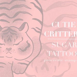 CUTIExCRITTERS Tattoo Stamps