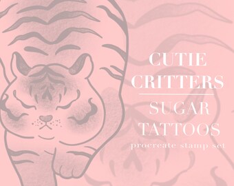 CUTIExCRITTERS Tattoo Stamps