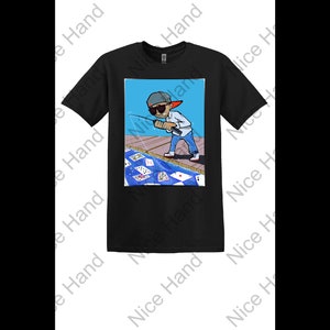 Vissen op de rivier. Heb je ooit met iemand gespeeld die een draw niet kan folden? Wachten op die rivierkaart? Hier is het perfecte shirt voor hen. t-shirt
