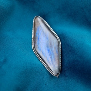 Sterling Silver Antique Butterfly Wing Brooch