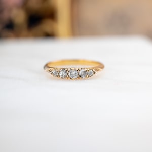 18ct Gold Antique Diamond Ring