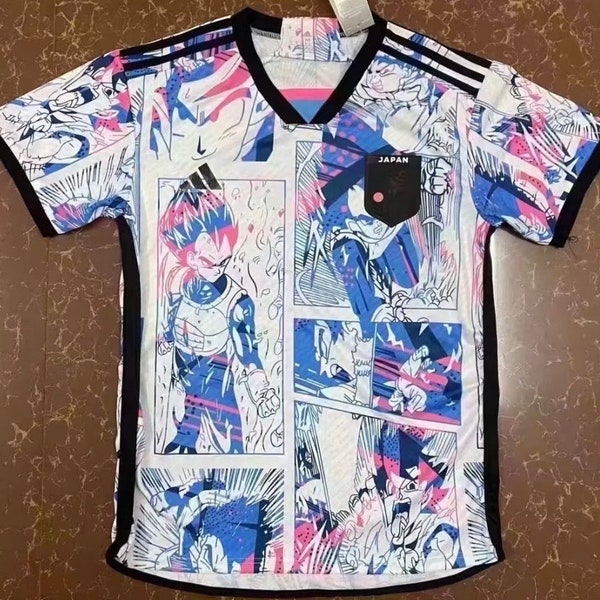 Maillot rétro de football japonais édition spéciale dragon ball